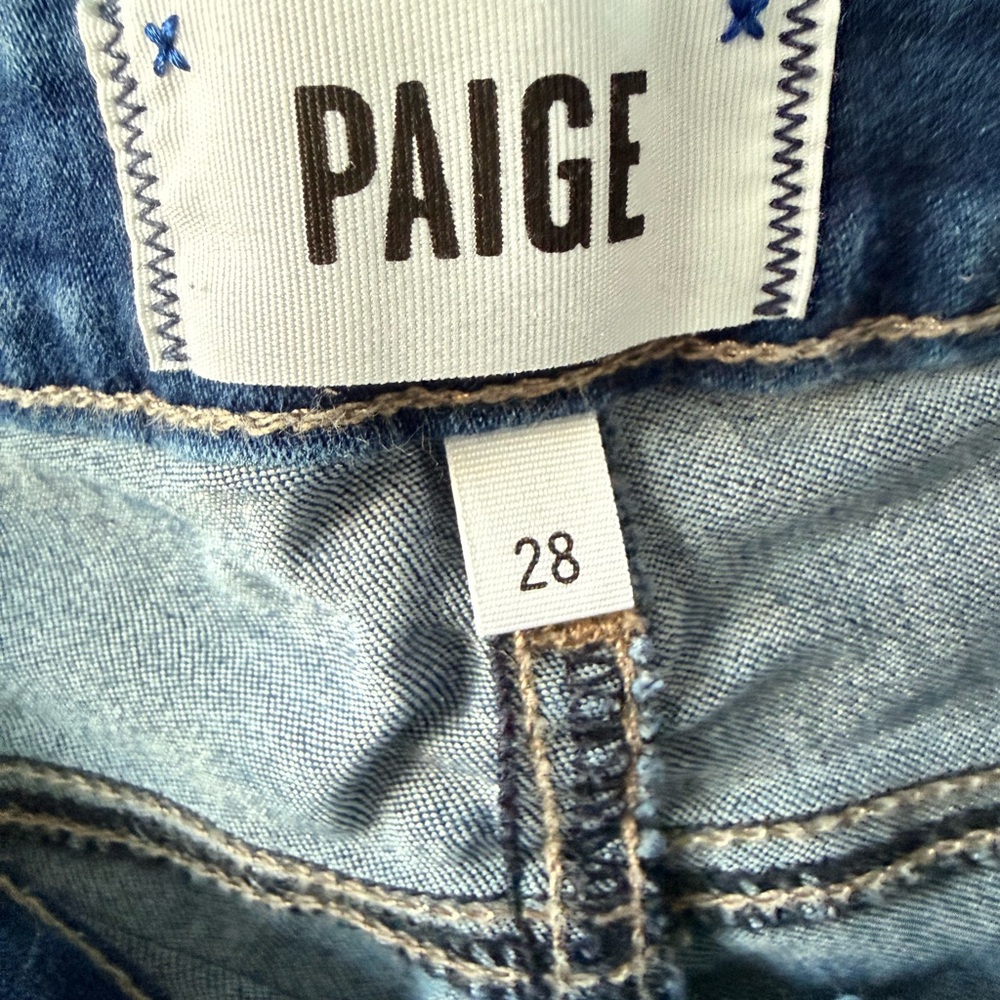 Paige Verdugo Crop Women's Jeans Size 28 - Picture 8 of 8